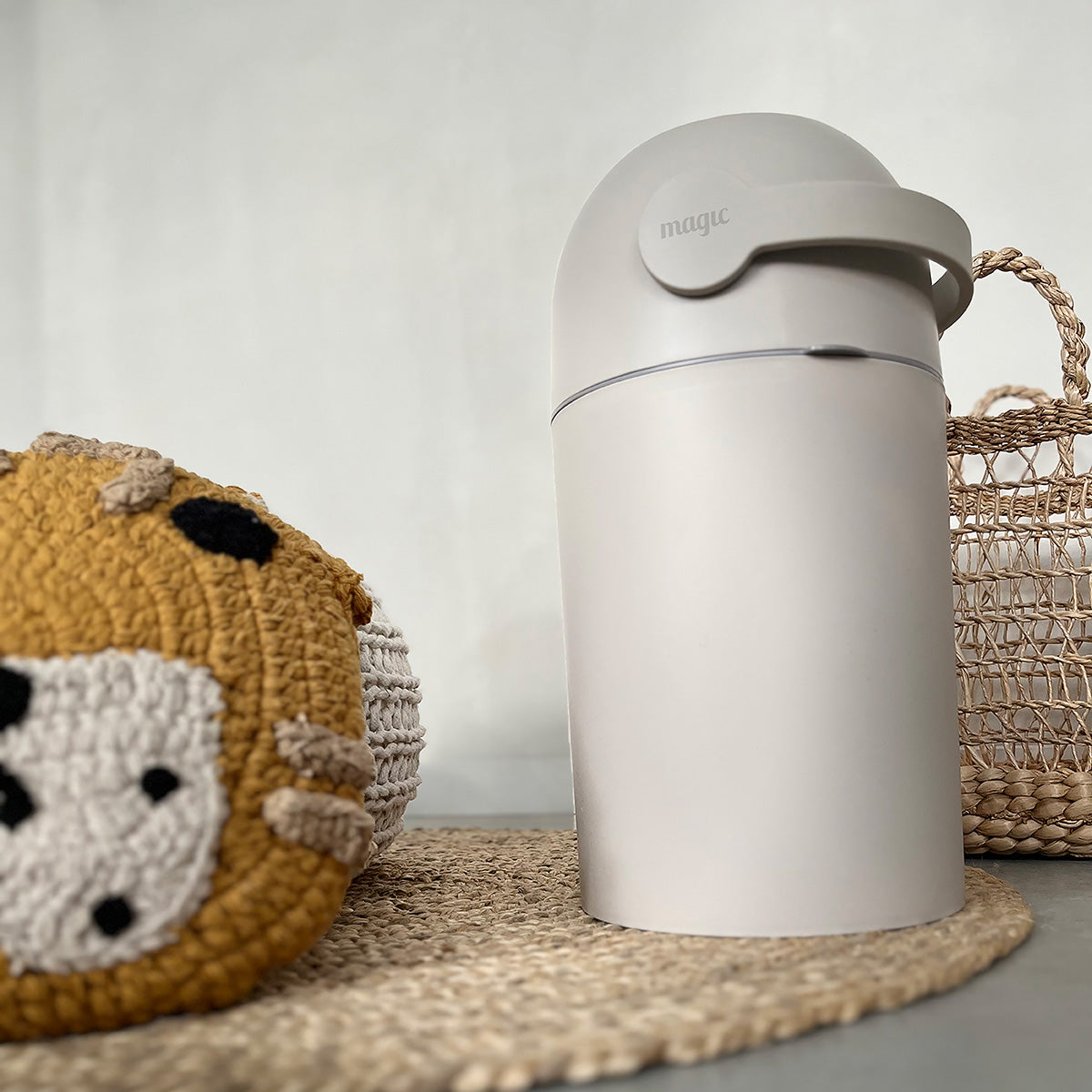 Majestic Nappy Bin - Beige