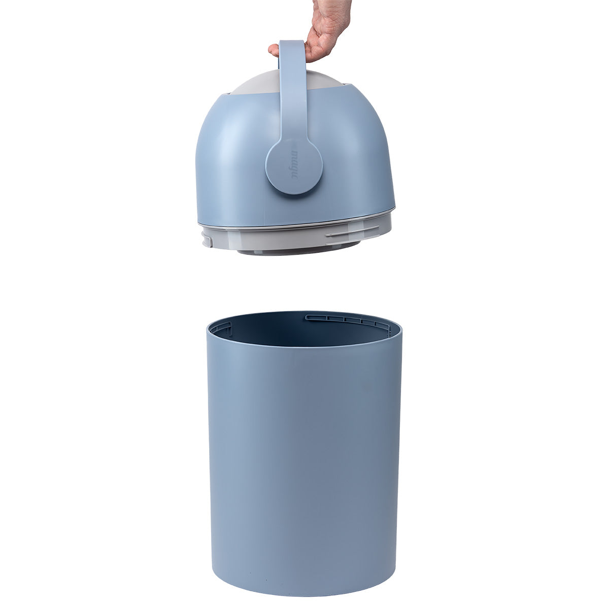 Majestic Nappy Bin - Pigeon Blue