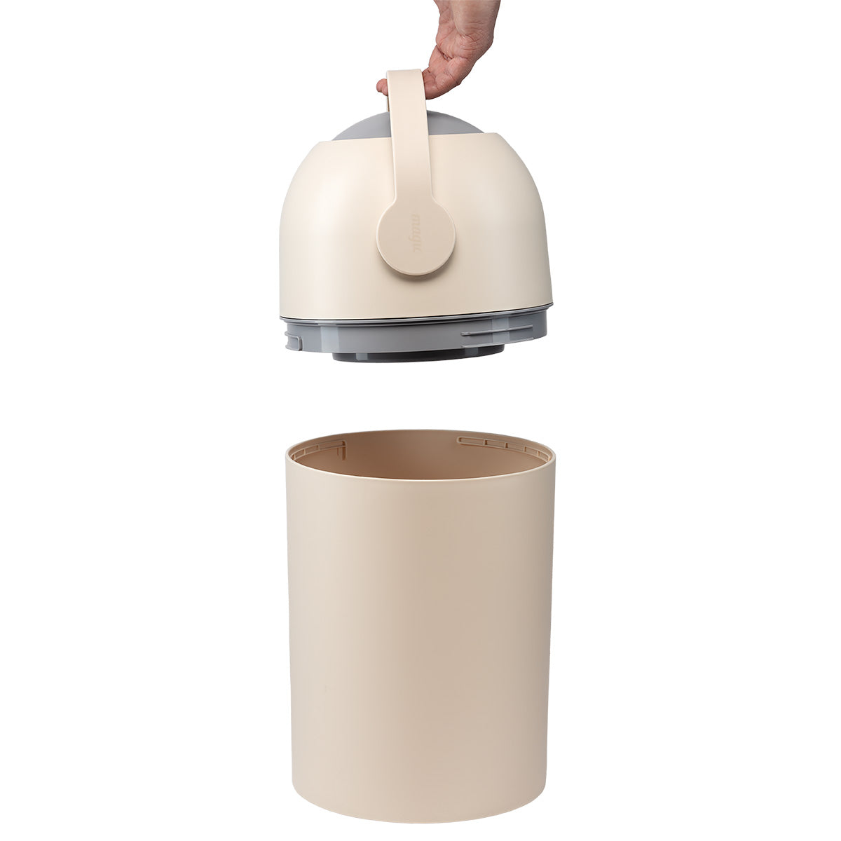 Majestic Nappy Bin - Beige