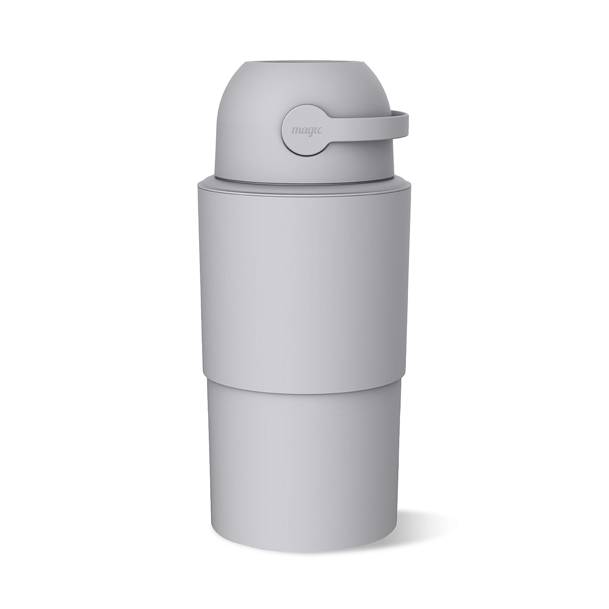 Heka L Nappy Bin - Concrete