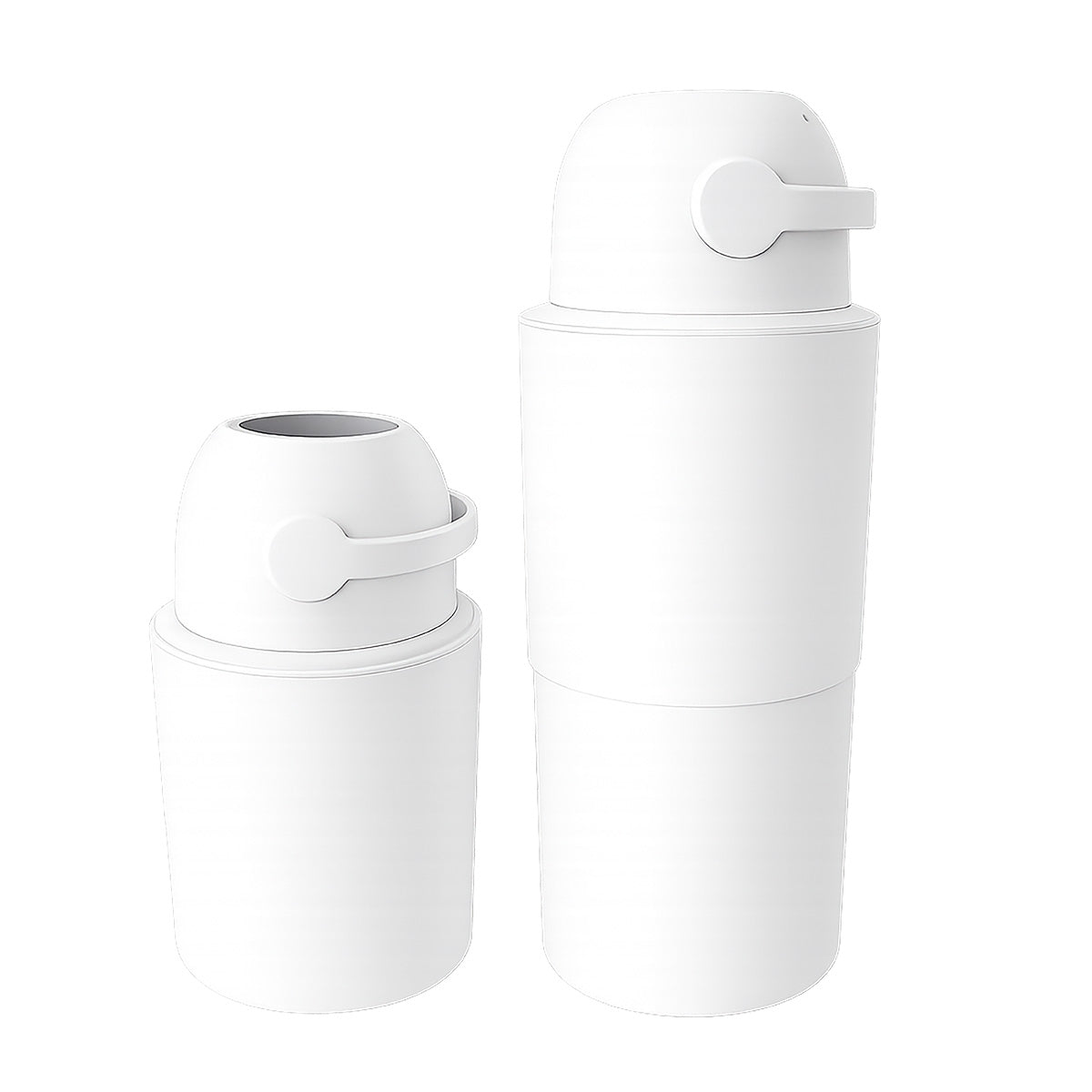 Heka L Nappy Bin - Graphite