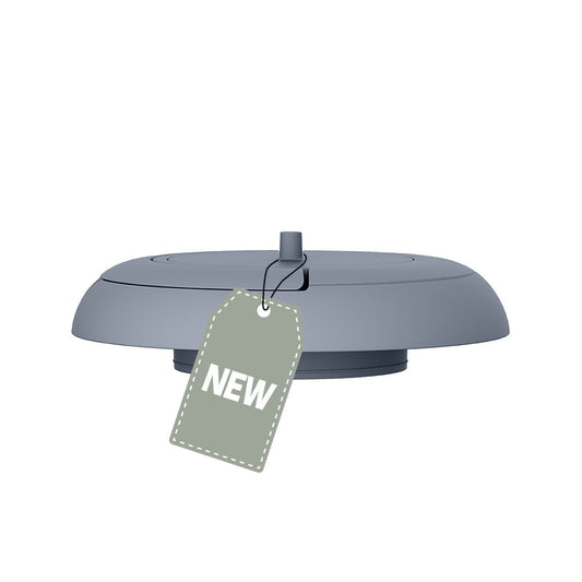 Heka Toilet Waste Lid - Pigeon Blue